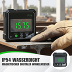 Digitaler Winkelmesser mit Magnetbasis IP54 – 360° Messbereich