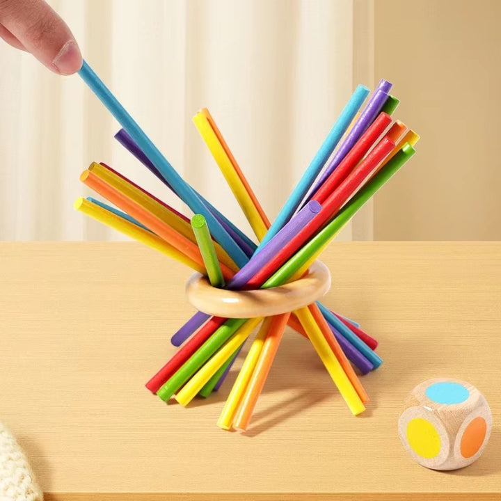 Wooden Ball Tower Game – Concentration & Fine Motor Skills