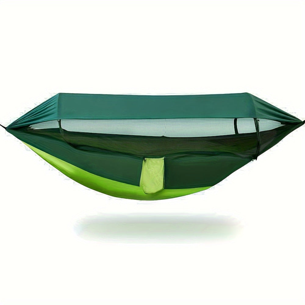 Outdoor-Hängematte mit Moskitonetz und Sonnenschutz