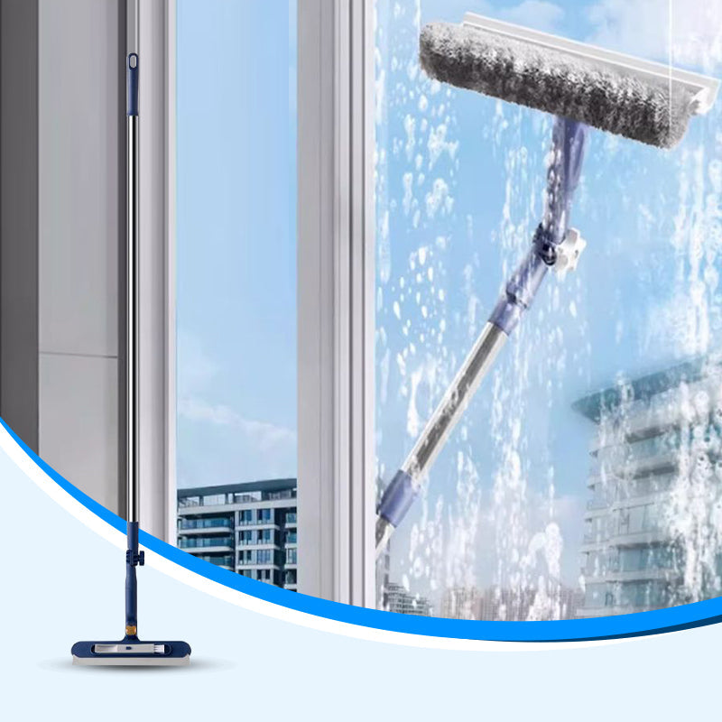 Fensterreiniger Teleskop mit Wischfunktion