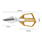 Kitchen Scissors Stainless Steel – Multifunctional for Meat and Herbs