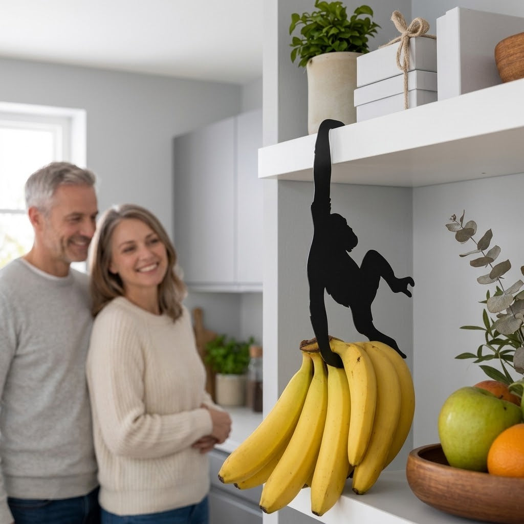 Aufhänge-Haken Affe für Küche und Schrankkante