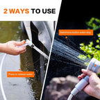 Tragbare Outdoor-Dusche mit Akku -   Mivoza Deutschland