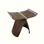 Vlinder-Hocker aus massivem Holz – Zeitloses Design