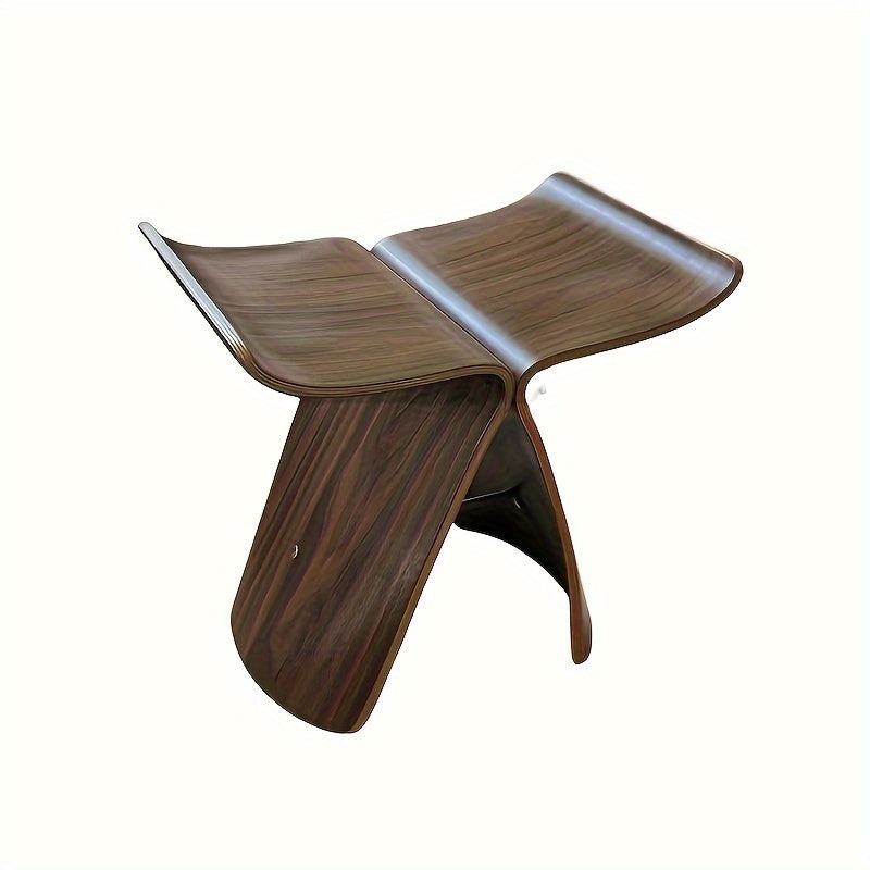 Vlinder-Hocker aus massivem Holz – Zeitloses Design