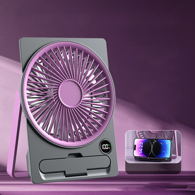 USB portable fan quiet with battery