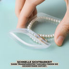 Jewelry Organizer Book with 30 Transparent Pockets