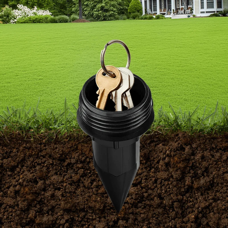 Garden Key Safe in Sprinkler Design