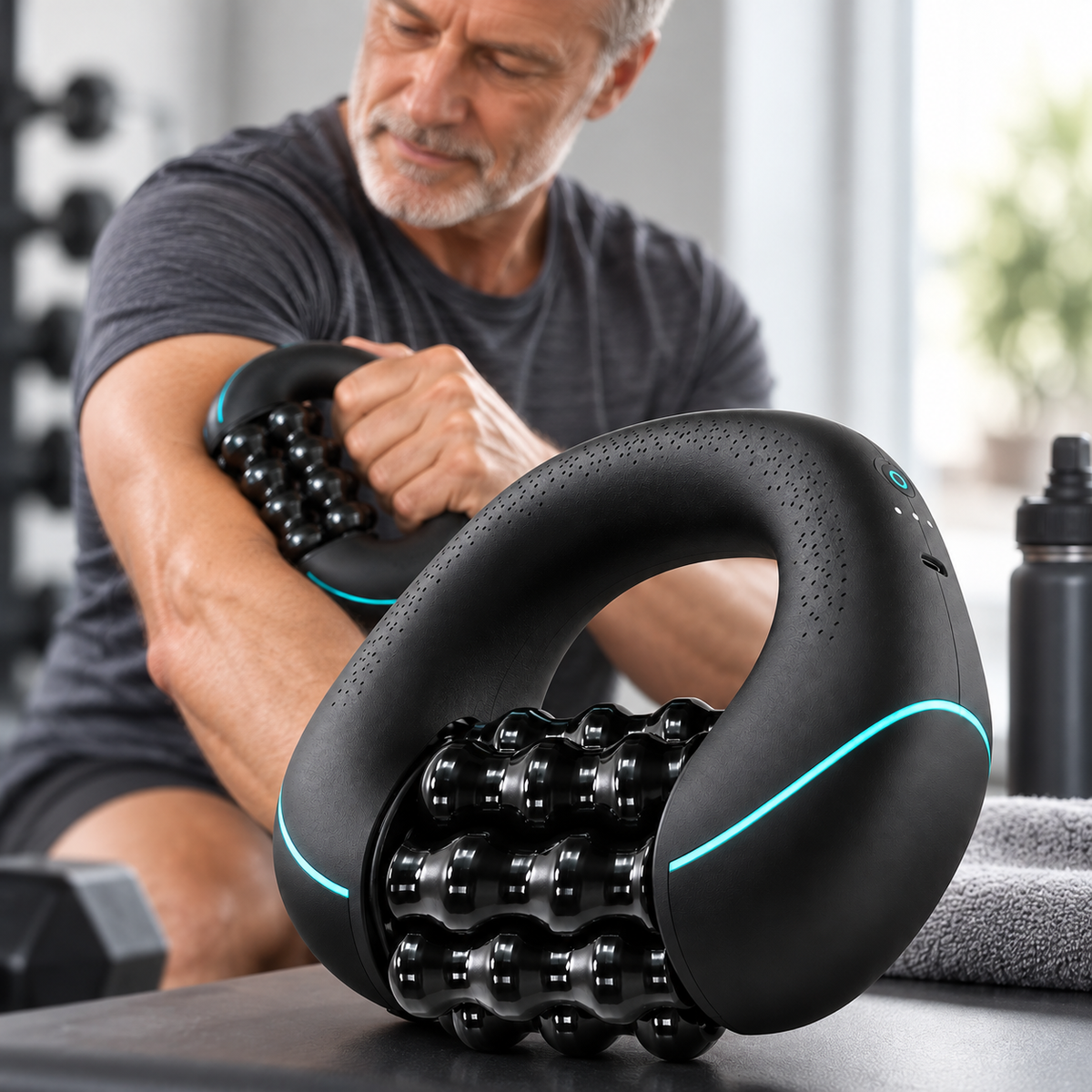 Massagegerät Muskelroller elektrisch – Tiefengewebe-Massage