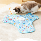 Cat Play Mat with Hidden Spring – Interactive Hunting Game
