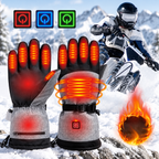 Beheizte Skihandschuhe wiederaufladbar mit 3 Wärmestufen