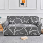 Sofabezug Stretch mit Blumenmuster