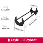 Pipe end wrench 360° with swivel function