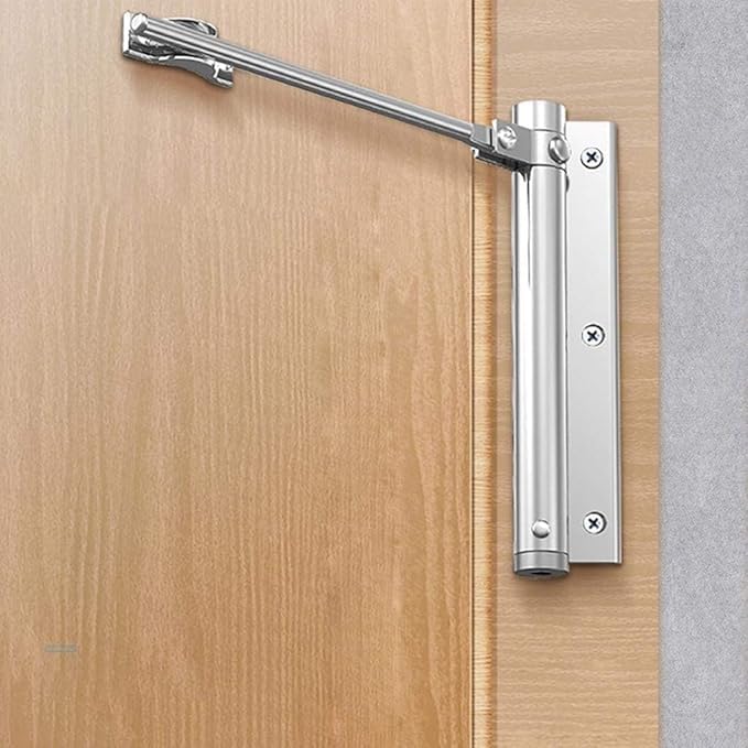 Türschließer Federzug Edelstahl mit 4 Stufen