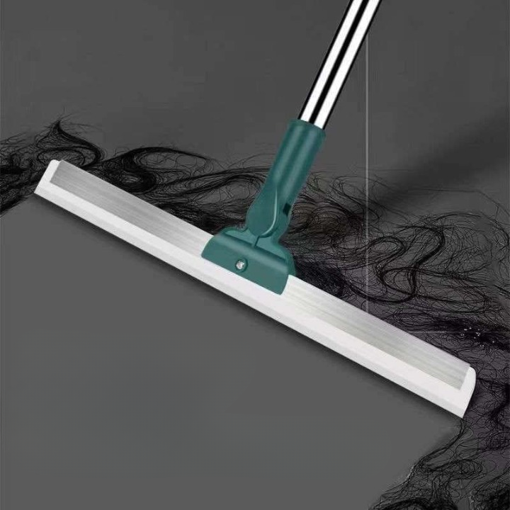Floor mop with 180° rotatable head – Adjustable handle