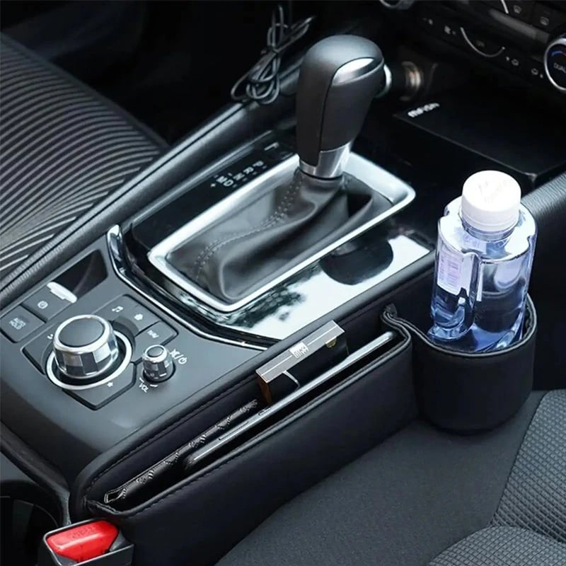 Auto-Organizer für Sitzlücke mit Getränkehalter