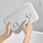 Bathtub pillow with suction cup – pure relaxation, non-slip & waterproof