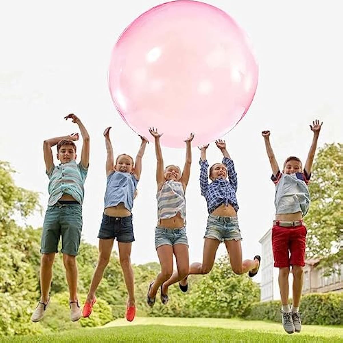 Bubble ball for indoor & outdoor use – fillable with water, supports up to 122 kg