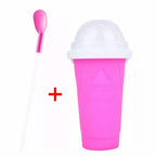 Slush maker cup with cooling core