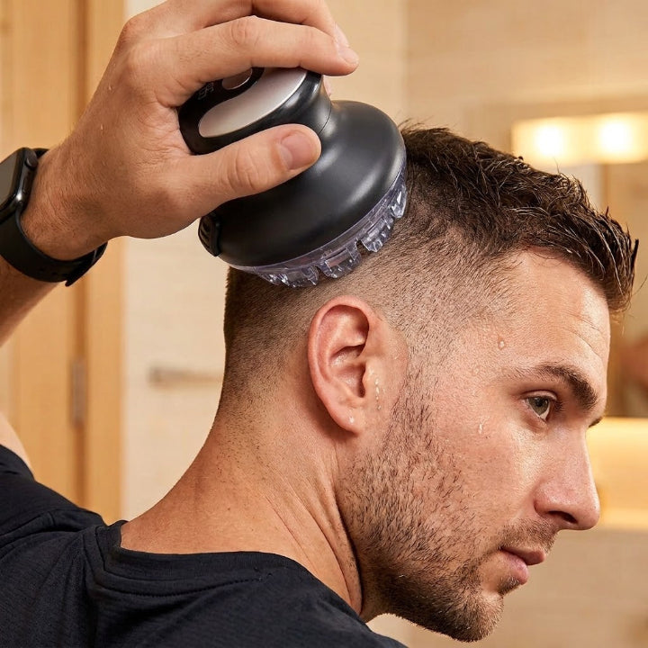 Cordless Hair Clipper with Stainless Steel Blades