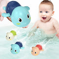 Wind-Up Swimming Turtle Bath Toy – Set of 6
