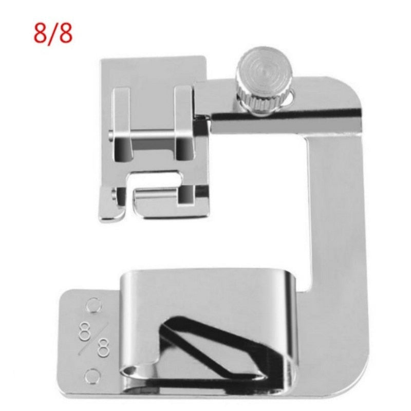 3-piece Stainless Steel Presser Foot Set for Sewing Machines