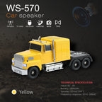 Bluetooth Speaker Truck Design with 15W Subwoofer