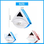 Magnetic window cleaner for both sides
