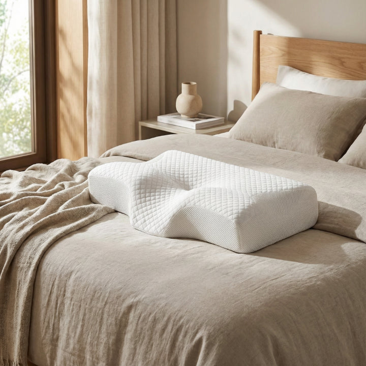 Ergonomisches Nackenstützkissen mit Memory Foam