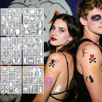 Temporäre Tattoo-Marker Set – 10 Farben mit Pinselspitze -   Mivoza Deutschland