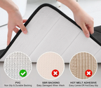 Memory Foam Badematte rutschfest mit 3D-Design