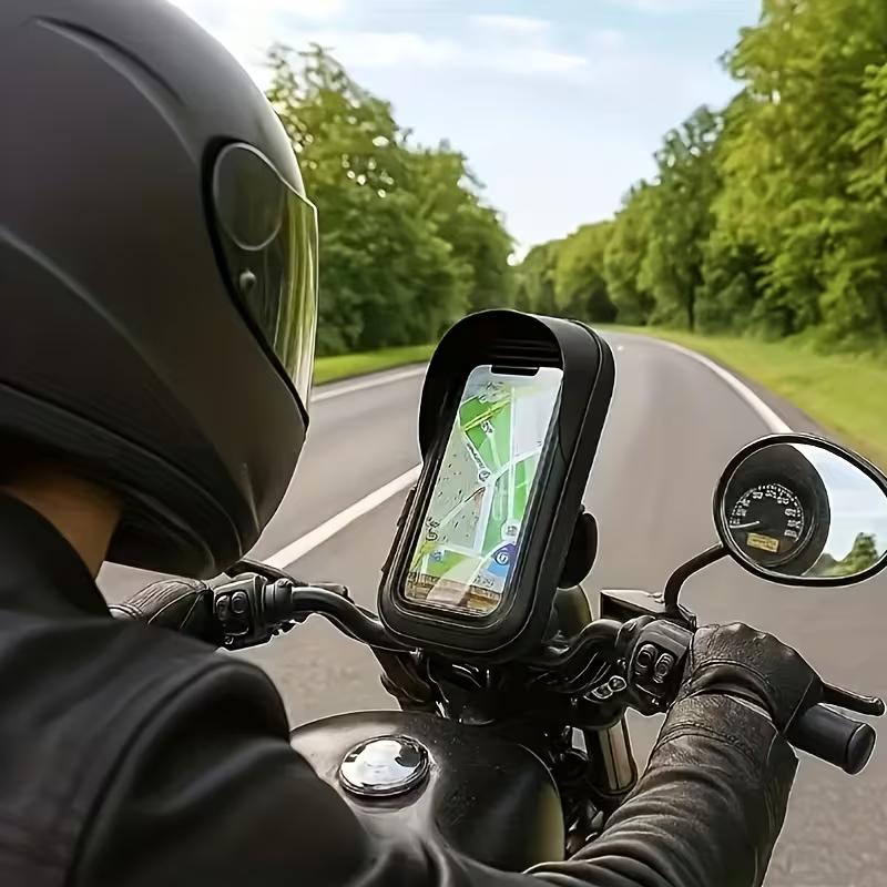 Wasserdichte Fahrrad Handyhalterung – 360° drehbar, Touchscreen-kompatibel, 4,5–6,4 Zoll