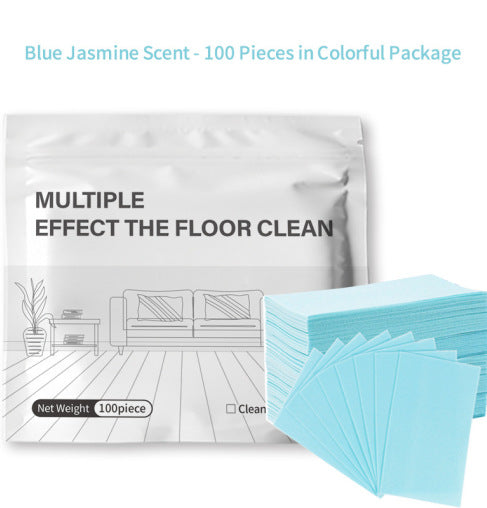 Floor Cleaning Wipes Water-Soluble Cleaning Sheets