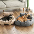 3-in-1 pet bed – Sofa, mat, or sleeping cave in one