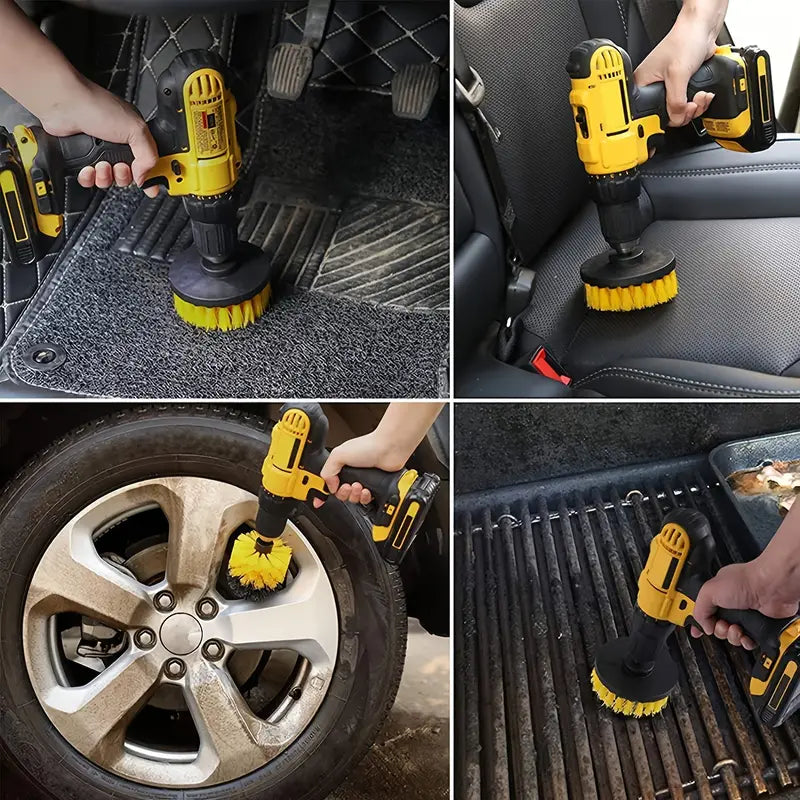 Drill Brush Set for Drills – Versatile Cleaning Brushes