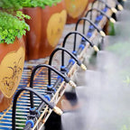 Drip irrigation system 15 m — 15 copper nozzles, tool-free, for pots & beds