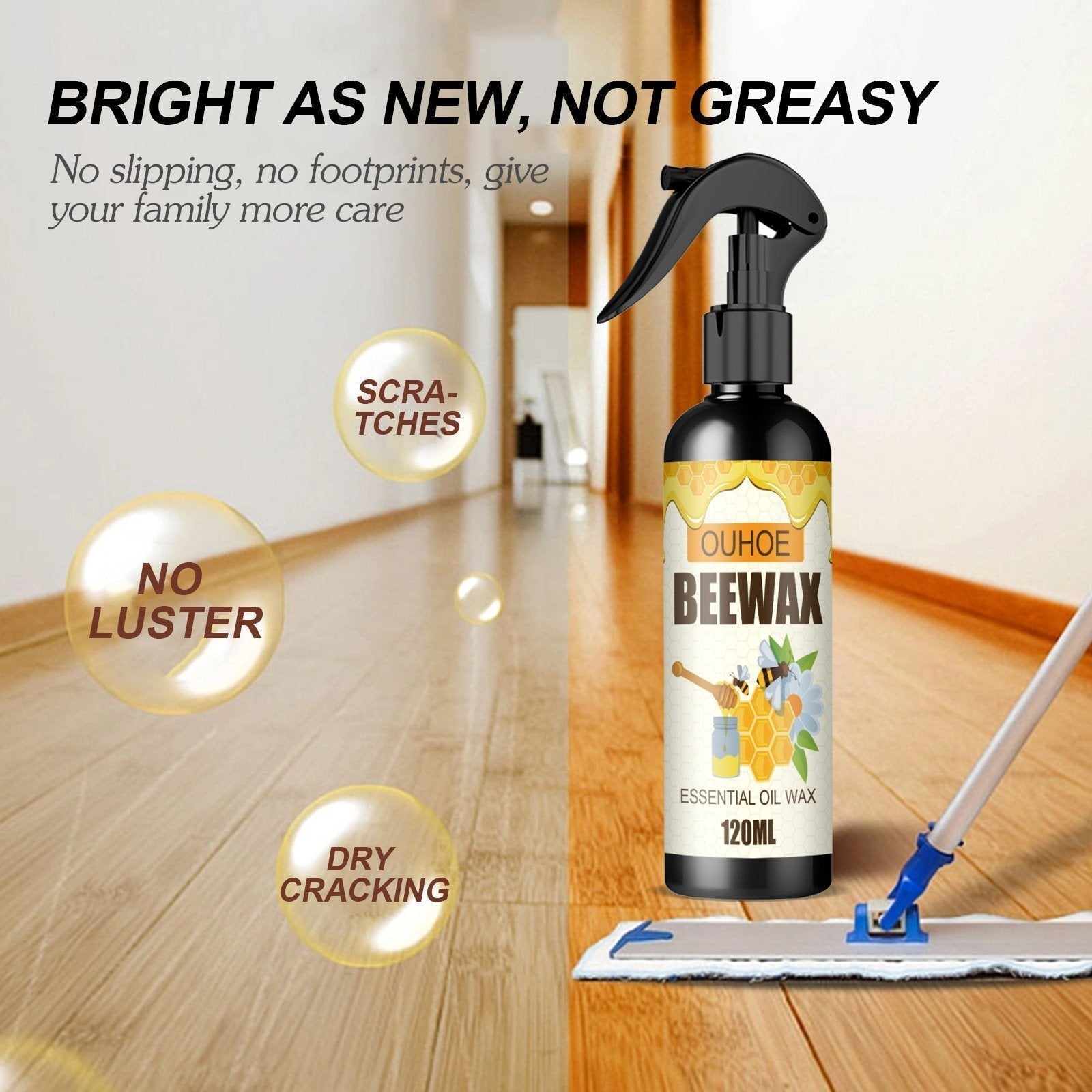 Beeswax Wood Care Spray – Natural Shine Without Harsh Chemicals