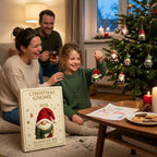 Wichtel Adventskalender 2026 mit 24 Acryl-Anhängern zum Aufhängen