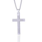 Kreuz-Halskette mit graviertem Vaterunser