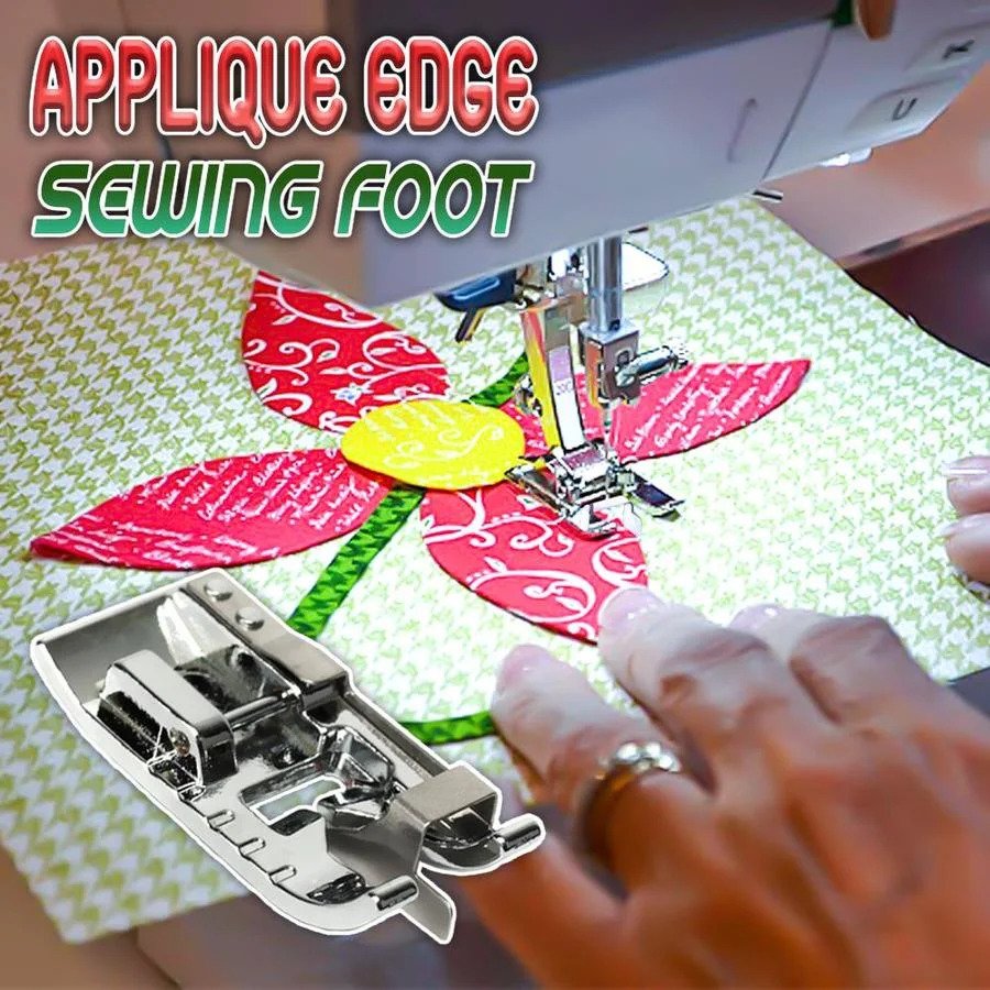 Presser Foot for Appliqués – Precise Edges Without Fraying