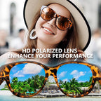 Sunglasses with Polarized Lenses – Cat-Eye Style