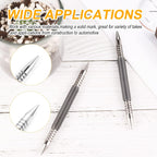 Feather strike needle with replaceable tips