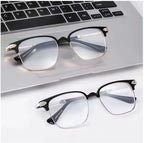 Blaulichtfilter-Brille mit Lesehilfe – Augenentlastung