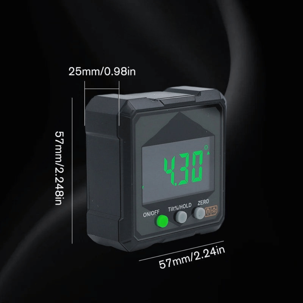 Digitaler Winkelmesser mit Magnetbasis IP54 – 360° Messbereich
