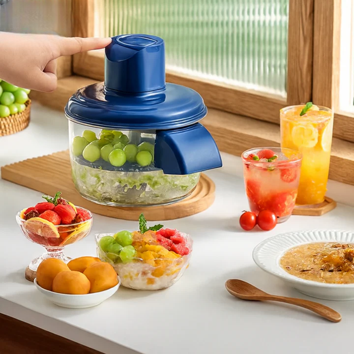 Elektrischer Obst- & Gemüseschäler Perfekt in Sekunden | 5 Edelstahlklingen | BPA-frei