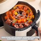 Heißluftfritteusen-Grillaufsatz mit Spießen -   Mivoza Deutschland