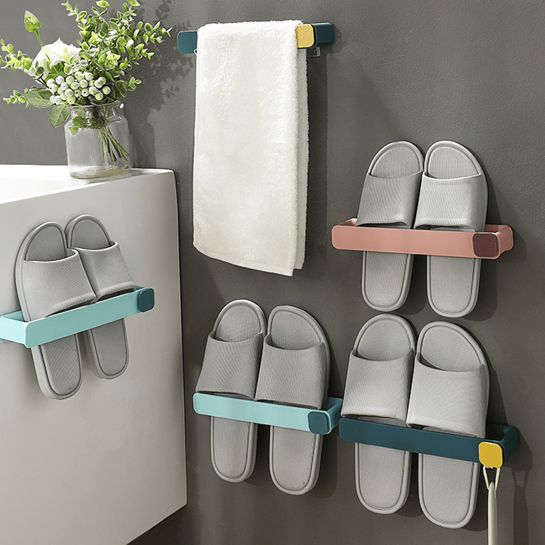 Wall glove holder without drilling