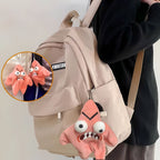 Plush Keychain with Angry Starfish Design