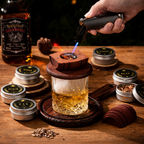 Cocktail-Smoker im Whiskey-Fass-Design — Rauchiges Aroma in 60 Sekunden