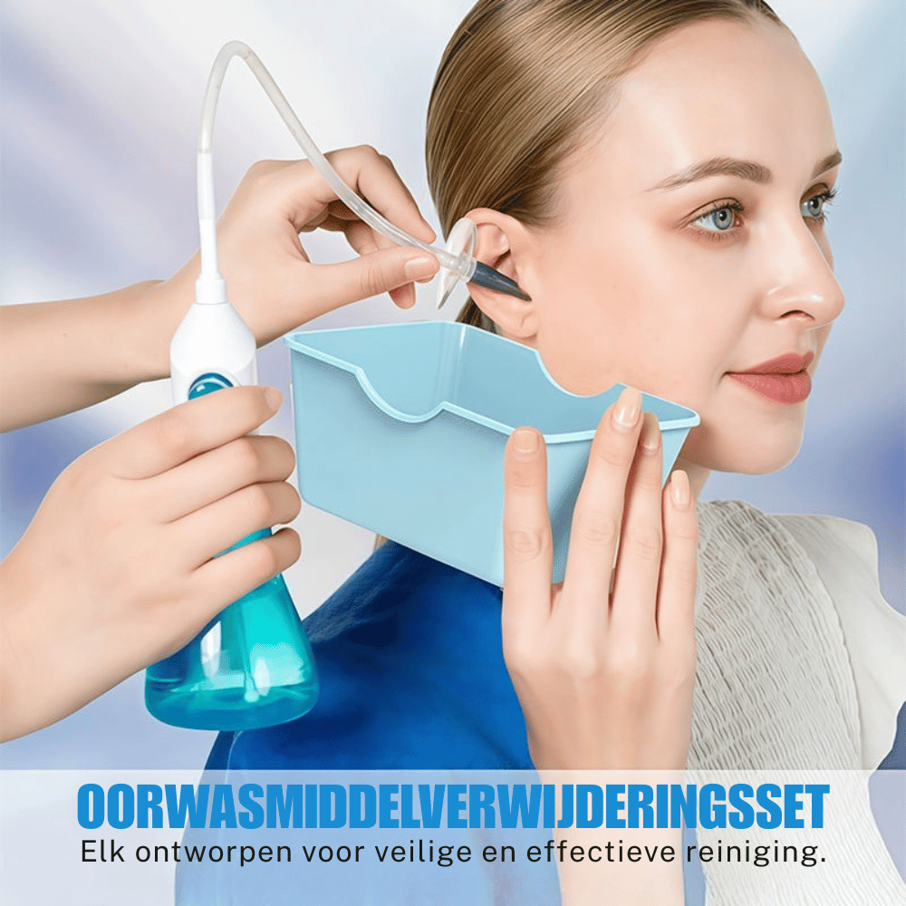 Ohrreiniger-Set mit Wasserdruck – Sanfte Ohrhygiene